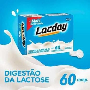 Imagem de Lacday 60comprimidos Mastigavel - Congratulations Store