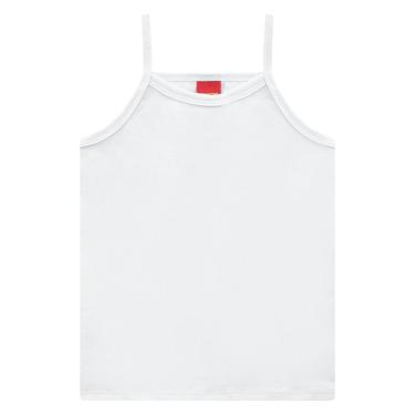 Imagem de Regata Kyly 106287 Infantil Menina Alças Finas Cotton T. 04/14-Feminino