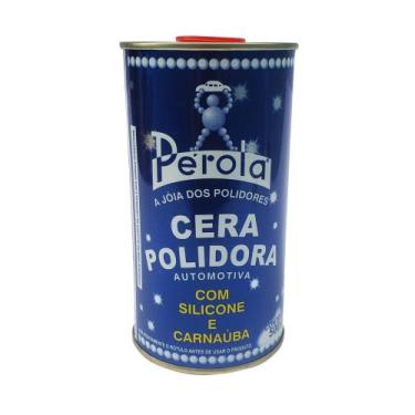 Imagem de Cera Polidora Automotiva Com Silicone Carnaúba Pérola 500ml - Perola