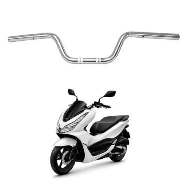 Imagem de Guidão Modelo Pcx Original Com Rosca Contra Peso 150 Todos Anos Moto -