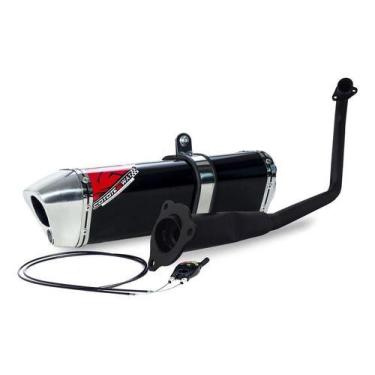 Imagem de Escape / Ponteira Coyote TRS 2 Way + Mais em Alumínio - NMax 160 - Yam