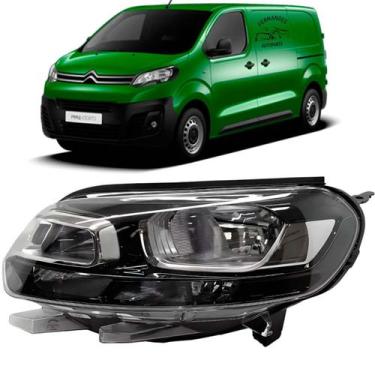 Imagem de Farol Esquerdo Citroen Jumpy 2018 2019 2020 Eletrico C/Motor - MAX