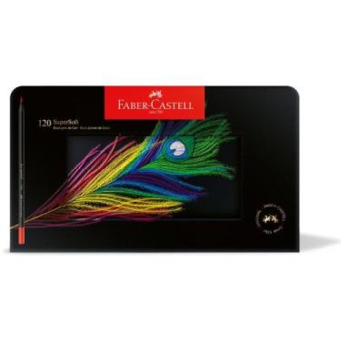 Imagem de Lapis de Cor Supersoft c/ 120 Cores Ecolapis Faber Castell