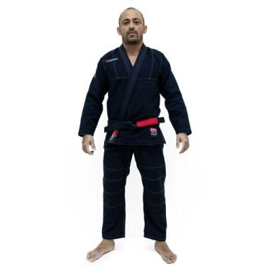 Imagem de Kimono Jiu Jitsu Koral MKM 2.1 Preto, A0