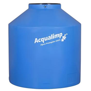 Imagem de Caixa D'água 2500L em Polietileno 701223 Água Protegida com Revestimento Antibacteriano Acqualimp