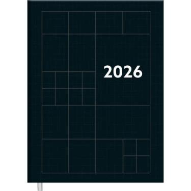 Imagem de Agenda 2026 Compacta Preta 176F.145X205MM PCT.C/05 - Foroni