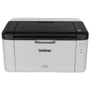 Imagem de Impressora Laser Brother HL-1200 Monocromática 21PPM USB 220V Preto