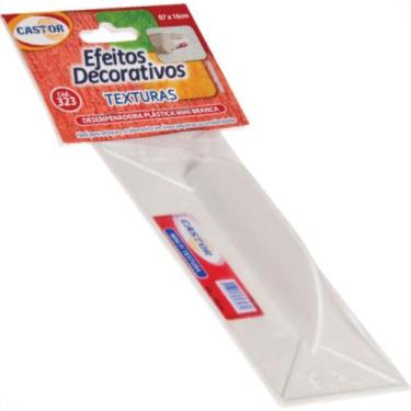 Imagem de Desempenadeira Pvc Castor Branco Textura 07X16 323
