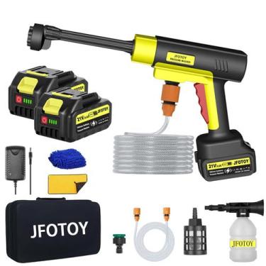 Imagem de Lavadora Portátil JFOTOY sem Fio com Motor Brushless 6 em 1