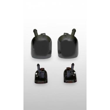 Imagem de Kit Esguicho Limpador Parabrisa 2 Unidades Preto - Congratulations Sto