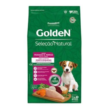 Imagem de Ração Golden Seleção Natural Mini Bits Para Cães Filhotes de Porte Peq