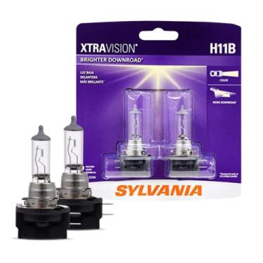 Imagem de SYLVANIA - H11B XtraVision – Lâmpada de halogêneo de alto desempenho, farol alto, farol baixo e lâmpada de substituição de neblina (contém 2 lâmpadas)