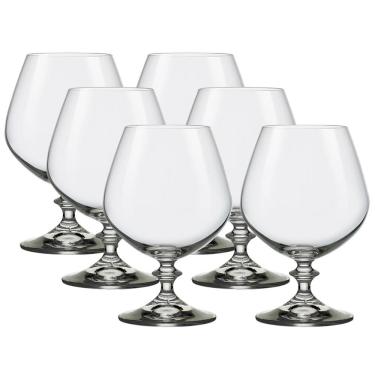 Imagem de Conjunto de Taças para Conhaque Bohemia Angela 400 ml em Cristal Ecológico - 6 Peças