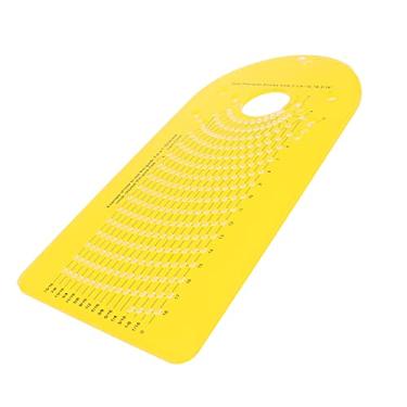 Imagem de FASJ Gabarito de corte circular de roteador, gabarito de corte de madeira perfurado preciso para a maioria das pessoas para fazer recortes de alto-falante