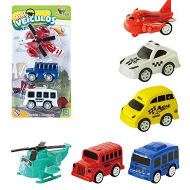 Imagem de COLECAO MINI VEICULOS FRICCAO 3PC