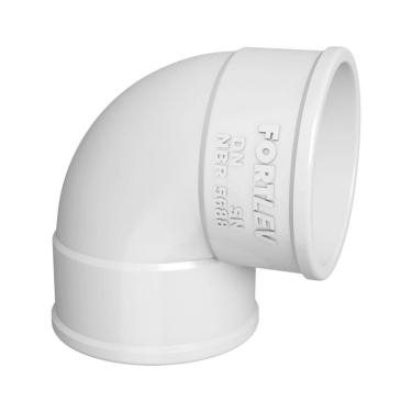 Imagem de Joelho 90º Esgoto 100 mm Fortlev