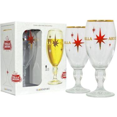 Imagem de 2 Cálices Stella Artois Grande 650ml - Edição Limitada Ambev - Globimp