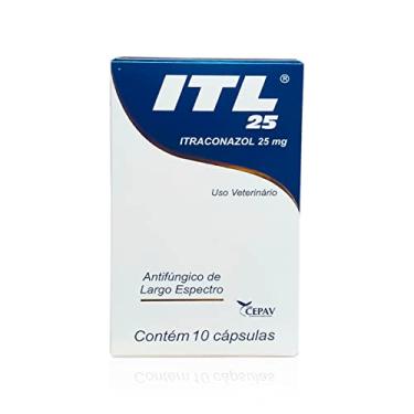 Imagem de CEPAV Itl 25 Itraconazol (Antifúngico) 25Mg 10 Capsulas