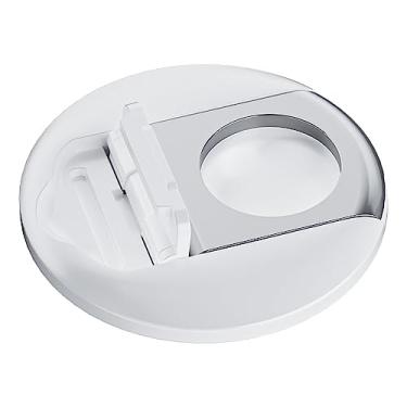 Imagem de Suporte Magnético para Telefone, Suporte para Anel de Telefone Ajustável para Evitar Deslizamento para Laptop (Branco)