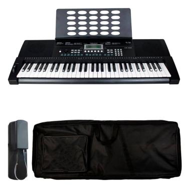 Imagem de Kit Teclado Roland Revas KB-330 + Capa Estofada + Pedal Sustain Grande