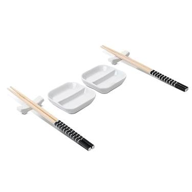 Imagem de Conjunto de Hashi Haus Nankin para 2 pessoas Branco 6 Peças