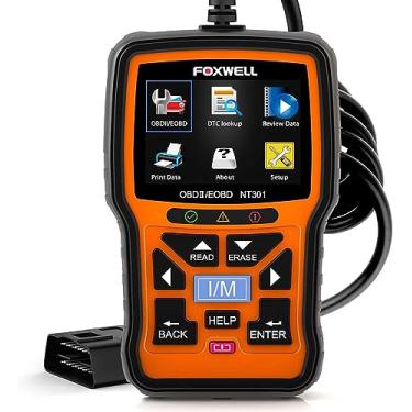 Imagem de FOXWELL NT301 Scanner Automotivo OBD2 Verifique a luz do Motor Dados ao Vivo Diagnóstico de Obdii Mecânico Profissional Ferramenta de Leitor de Código