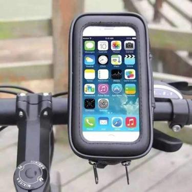 Imagem de Bolsa Prova D'agua Capa Com Suporte Para Gps Celular Moto Bike