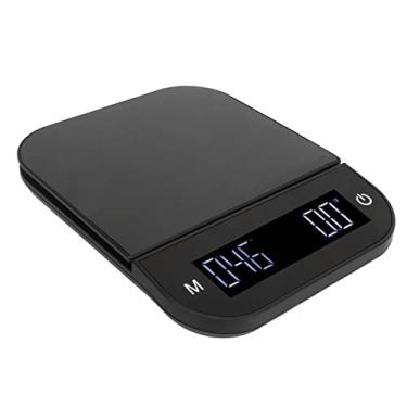 Imagem de Balança de café, balança de cozimento impermeável sensível e durável, fácil de transportar, compacta para joias (3 kg)