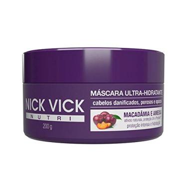 Imagem de Nick & Vick Nutri-Hair Máscara Ultra Hidratante - Macadâmia e Ameixa 200g