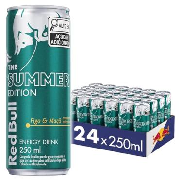 Imagem de Pack de 24 Latas Red Bull Energético, Summer Maça e Figo, 250 ml