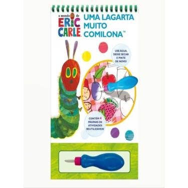 Imagem de Eric Carle, Uma Lagarta Muito Comilona - Aquabook