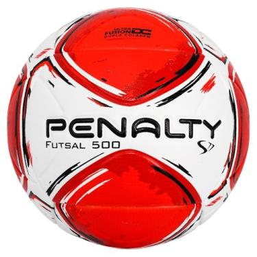 Imagem de Bola Penalty S11 R2 XXIV Futsal Branca e Vermelha