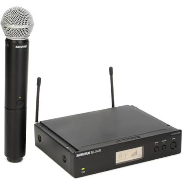 Imagem de Shure BLX24R/SM58 Sistema de microfone sem fio com microfone vocal portátil SM58