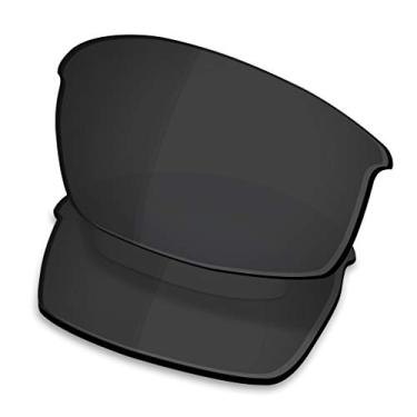 Imagem de OSharp Lentes de reposição de desempenho para óculos de sol Oakley Flak Jacket - preto carbono
