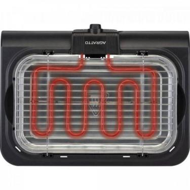 Imagem de Churrasqueira Elétrica Agratto CH2-02 Mr.Cheff Preta 220v [F002]