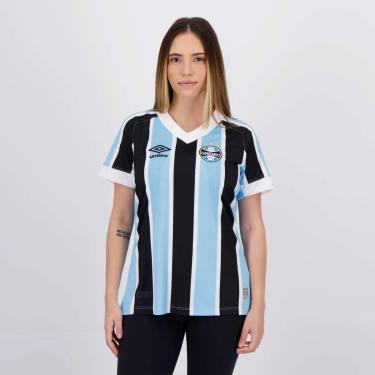 Imagem de Camisa Umbro Grêmio I 2021 Feminina Jogador-Feminino