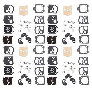 Imagem de 1 conjunto de carburador de carburador com kit de reparo de agulha de junta de diafragma para acessórios de reconstrução de carro Walbro Series K10-WAT Dropshipping (4SET)