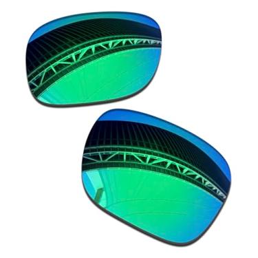 Imagem de LenzProse Lentes de reposição polarizadas de 1,5 mm para óculos de sol Oakley Holbrook XL OO9417 59 mm, antiarranhões | Ajuste perfeito