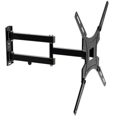 Imagem de Suporte para tv articulado 23 a 55" ar-e15sb - Central Cabos