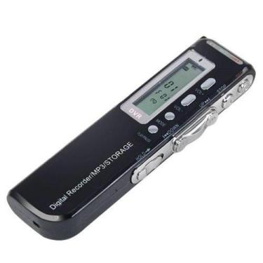 Imagem de Gravador De Voz Digital E Music Player Grava Até 576 Horas 8 Gb - Knup