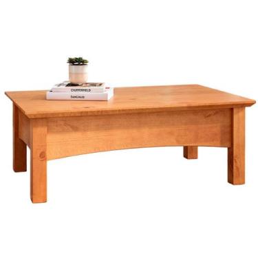 Imagem de Mesa de Centro para Sala de Estar 100% Madeira Maciça Bella - MPO Móve