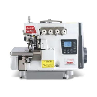 Imagem de Máquina Interloque Eletrônica Média BAOYU GT-900C-5+MESA, 220V
