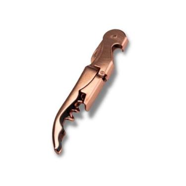 Imagem de Saca-Rolhas Abridor de Garrafa em Aço Inox Rose Gold - Winers