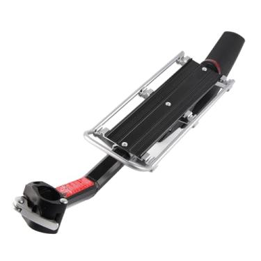 Imagem de Rack Traseiro de Bicicleta, Suporte de Assento, Desmontagem Rápida, Suporte de Carga para Bicicletas