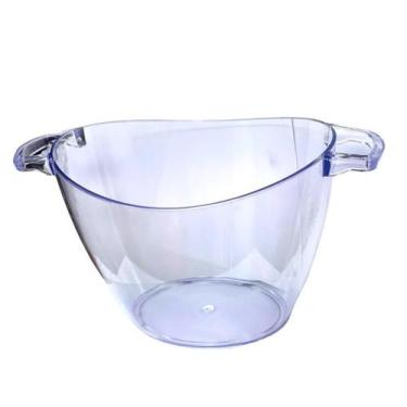 Imagem de Balde De Gelo Com Alça Champanheira De Acrilico Cristal 5L - MOR