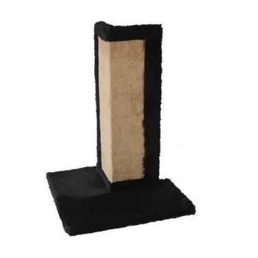 Imagem de Arranhador Gatos De Canto Protege Móveis Sofás Preto - Akara Do Gato, 