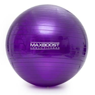 Imagem de Bola Suiça MaxBoost 65cm Pilates Yoga Abdominais 200KG, U