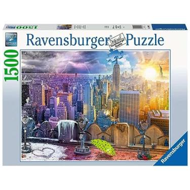 Imagem de Ravensburger - Quebra-cabeça Fotográfico de Nova Iorque, 1500 Peças, Intermediário, Juvenil e Adulto