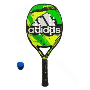 Imagem de Raquete de Beach Tennis Adidas BT 3.0 Verde e Limão, Verde e Amarelo