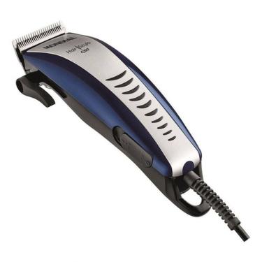 Imagem de Cortar De Cabelo Mondial CR07 4 Níveis De Altura Azul Prata 110V